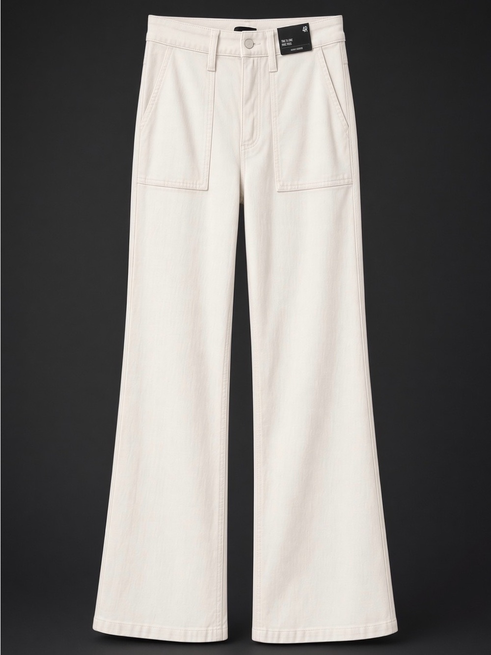 Express New with tags. White wide-leg pants, size 4
